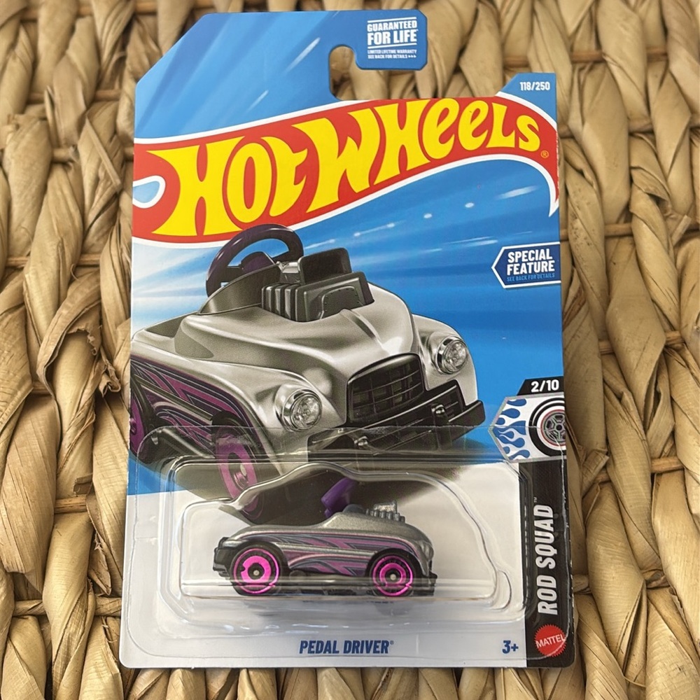 Pedal Driver Car Hot Wheels Rod Squad Hotwheels Mattel Toy 2026 New